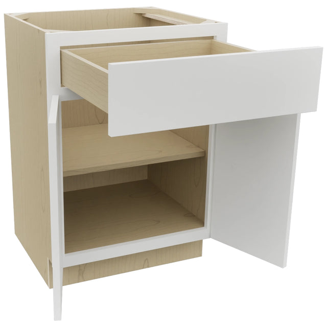 Fabuwood Luxe Frost VB24-34 Vanity Base Standard Cabinet, Open View