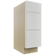Fabuwood Luxe Frost VDB12-34 Vanity Drawer Cabinet, Front View