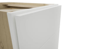 Fabuwood Luxe Frost VDB15-34 Vanity Drawer Cabinet, Detail View