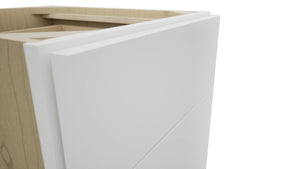Fabuwood Luxe Frost VDB18-34 Vanity Drawer Cabinet, Detail View