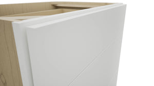 Fabuwood Luxe Frost VDB30-34 Vanity Drawer Cabinet, Detail View