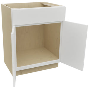 Fabuwood Luxe Frost VSB27-34 Vanity Sink Cabinet, Open View