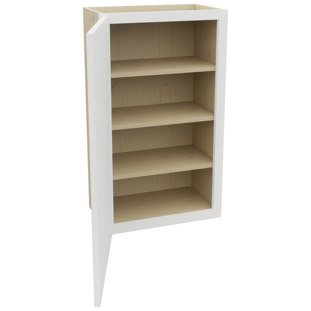 Fabuwood Luxe Frost W2136 Wall Standard Cabinet, Open View