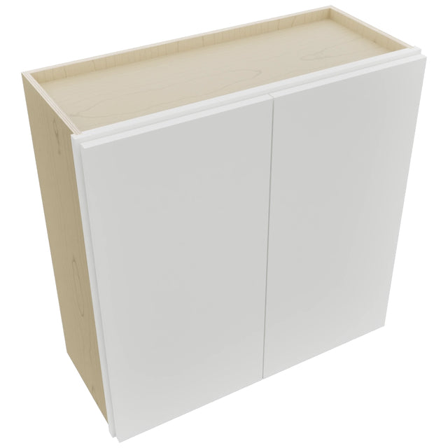 Fabuwood Luxe Frost W3030 Wall Standard Cabinet, Top View