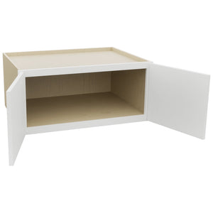 Fabuwood Luxe Frost W331524 Wall Deep Cabinet, Open View