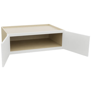 Fabuwood Luxe Frost W361224 Wall Deep Cabinet, Open View