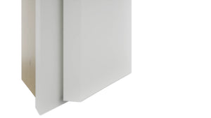 Fabuwood Luxe Frost WAE1239 Wall Angle End Cabinet, Detail View