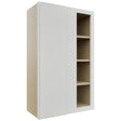 Fabuwood Luxe Frost WBC2439 Wall Corner Blind Cabinet, Front View