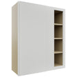 Fabuwood Luxe Frost WBC3036 Wall Corner Blind Cabinet, Front View