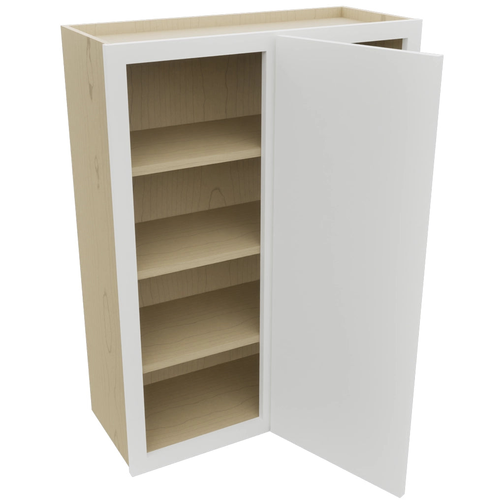 Fabuwood Luxe Frost WBC3039 Wall Corner Blind Cabinet, Open View
