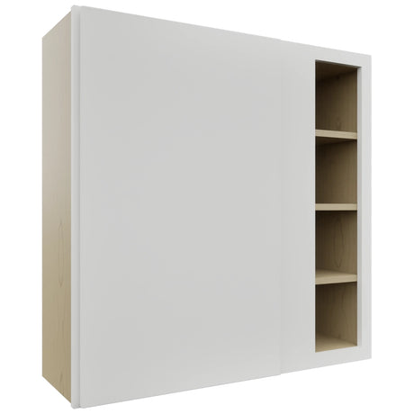 Fabuwood Luxe Frost WBC3636 Wall Corner Blind Cabinet, Front View