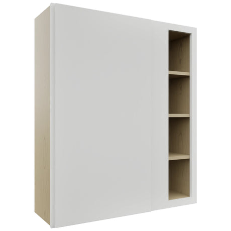 Fabuwood Luxe Frost WBC3642 Wall Corner Blind Cabinet, Front View