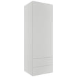 Fabuwood Luxe Frost WD1854 Wall Drawer Cabinet, Front View
