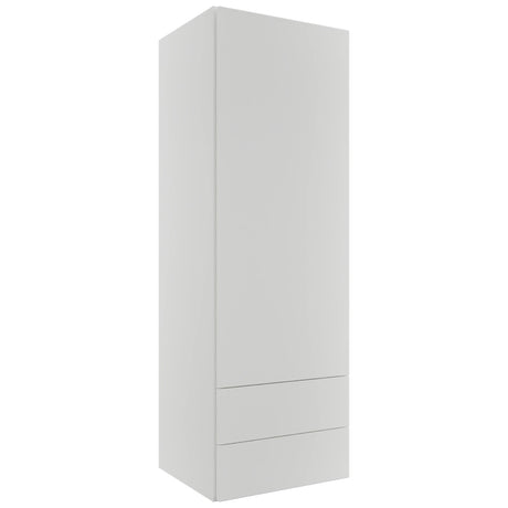 Fabuwood Luxe Frost WD1854 Wall Drawer Cabinet, Front View