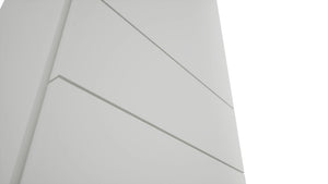Fabuwood Luxe Frost WD1854 Wall Drawer Cabinet, Detail View