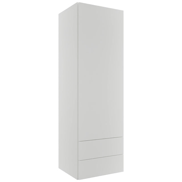 Fabuwood Luxe Frost WD1857 Wall Drawer Cabinet, Front View