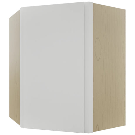Fabuwood Luxe Frost WDC2430 Wall Corner Diagonal Cabinet, Front View