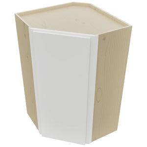 Fabuwood Luxe Frost WDC2439 Wall Corner Diagonal Cabinet, Top View