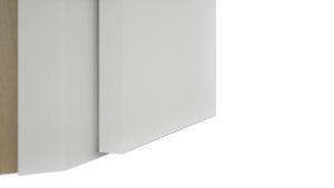 Fabuwood Luxe Frost WDC2439 Wall Corner Diagonal Cabinet, Detail View