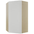 Fabuwood Luxe Frost WDC2442 Wall Corner Diagonal Cabinet, Front View