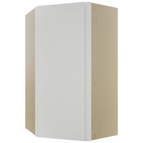 Fabuwood Luxe Frost WDC2442 Wall Corner Diagonal Cabinet, Front View