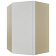 Fabuwood Luxe Frost WDC2739 Wall Corner Diagonal Cabinet, Front View
