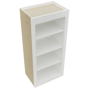 Fabuwood Luxe Frost WOS1839 Wall Open Shelf, Top View