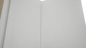 Fabuwood Luxe Frost WPC2415 Wall Corner Pie Cabinet, Detail View