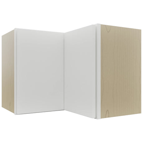 Fabuwood Luxe Frost WPC2418 Wall Corner Pie Cabinet, Front View
