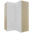 Fabuwood Luxe Frost WPC2436 Wall Corner Pie Cabinet, Front View