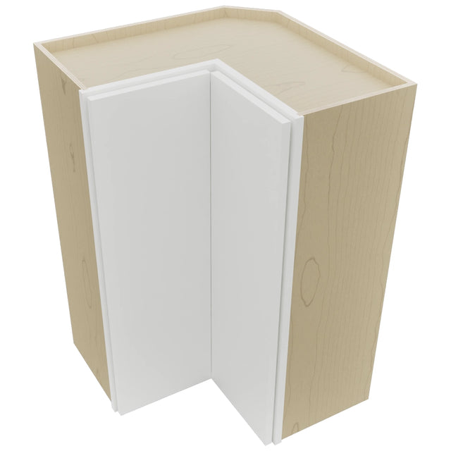Fabuwood Luxe Frost WPC2436 Wall Corner Pie Cabinet, Top View