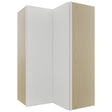 Fabuwood Luxe Frost WPC2439 Wall Corner Pie Cabinet, Front View