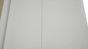 Fabuwood Luxe Frost WPC2439 Wall Corner Pie Cabinet, Detail View