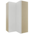 Fabuwood Luxe Frost WPC2442 Wall Corner Pie Cabinet, Front View