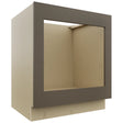Fabuwood Mocha BOC30 Base Oven Cabinet, Front View