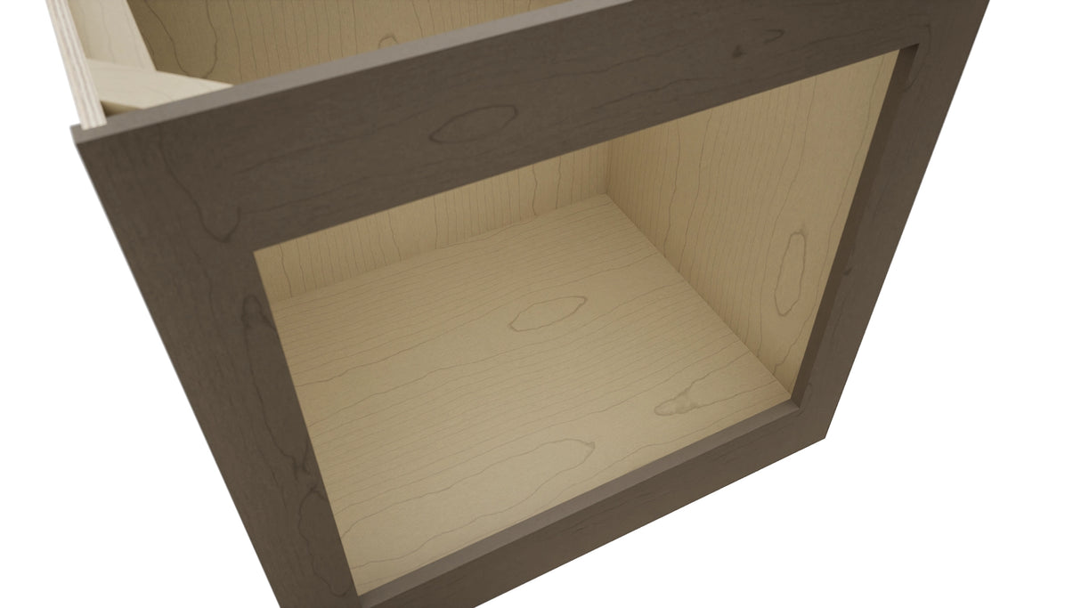 Fabuwood Mocha BOC30 Base Oven Cabinet, Detail View