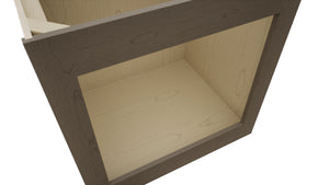 Fabuwood Mocha BOC30 Base Oven Cabinet, Detail View