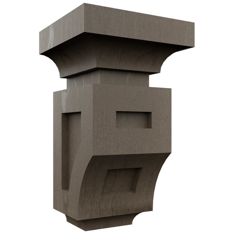 Fabuwood Mocha CMS Corbel, Front View