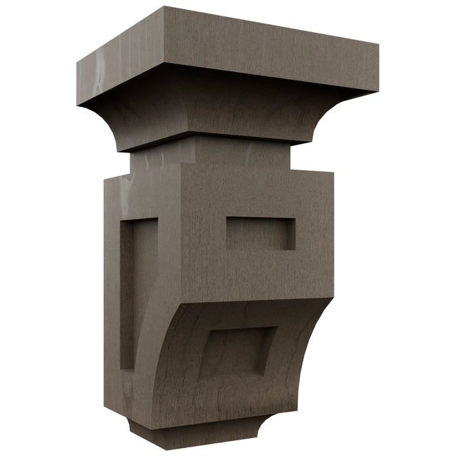 Fabuwood Mocha CMS Corbel, Front View