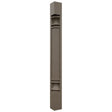 Fabuwood Mocha CP36 Base Post, Front View