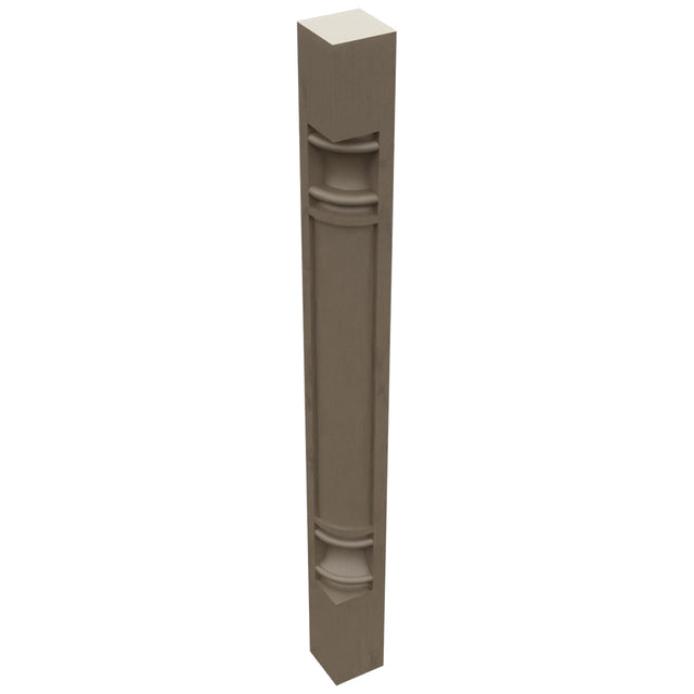 Fabuwood Mocha CP36 Base Post, Top View