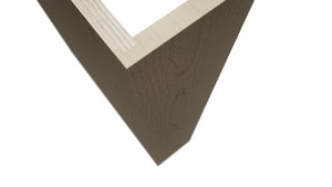 Fabuwood Mocha DWR6 Panel, Detail View