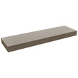 Fabuwood Mocha FLS36 Wall Floating Shelf, Front View