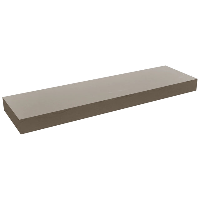 Fabuwood Mocha FLS36 Wall Floating Shelf, Front View