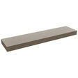 Fabuwood Mocha FLS42 Wall Floating Shelf, Front View