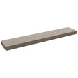 Fabuwood Mocha FLS54 Wall Floating Shelf, Front View