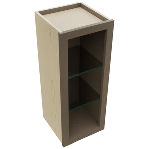 Fabuwood Mocha NDW1230 Wall Standard No Door Cabinet, Top View