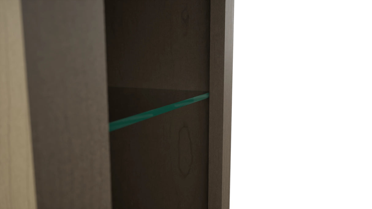 Fabuwood Mocha NDW1230 Wall Standard No Door Cabinet, Detail View