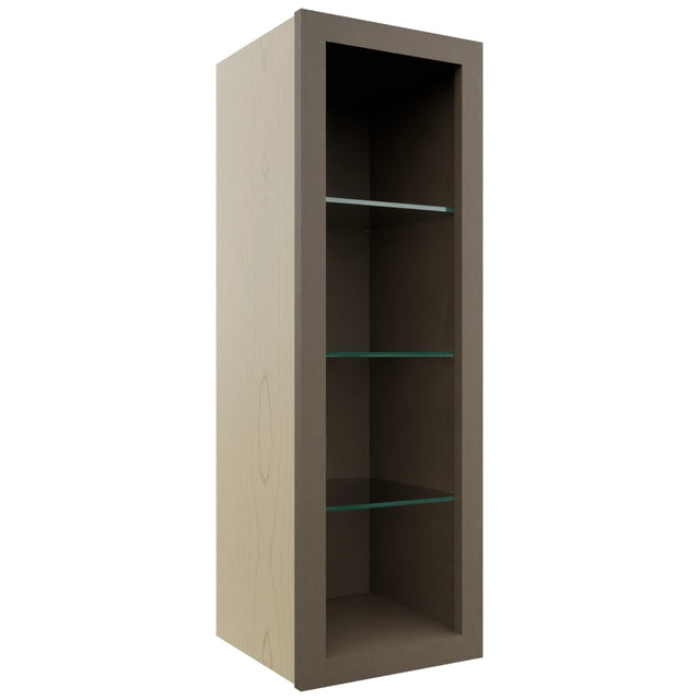 Fabuwood Mocha NDW1236 Wall Standard No Door Cabinet, Front View