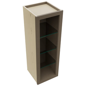 Fabuwood Mocha NDW1236 Wall Standard No Door Cabinet, Top View